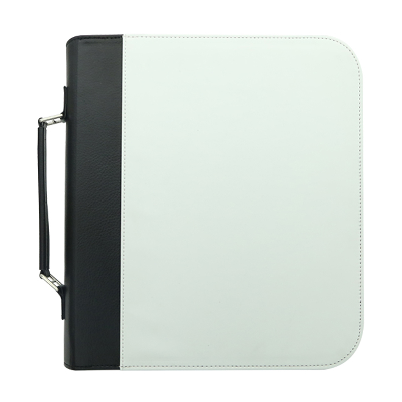Sublimation Leatherette Book Cover na may Zipper Closure