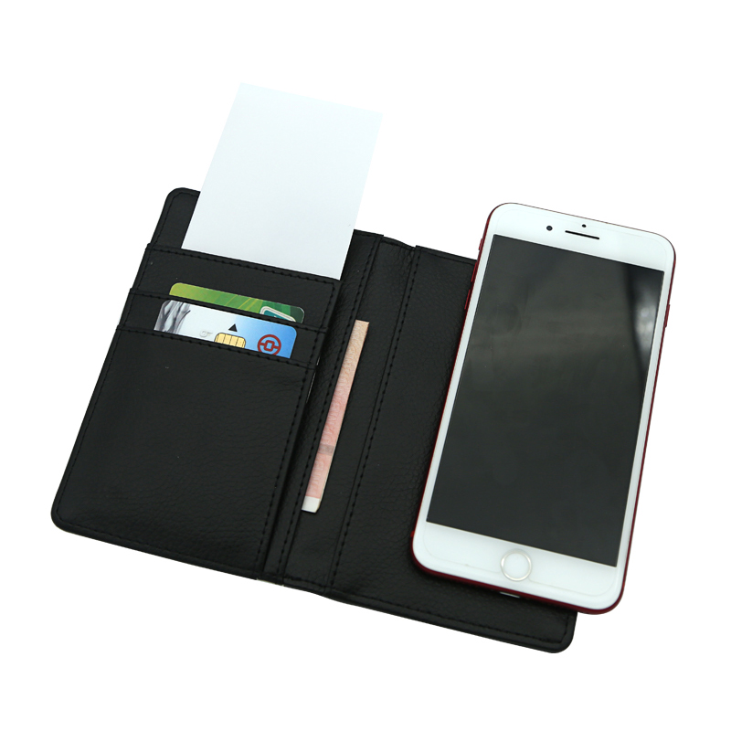 Sublimation Leatherette Passport Case na may panloob na PU Leather