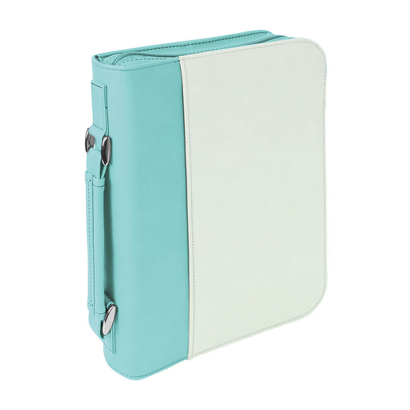 Sublimation Leatherette Book Cover na may Zipper Closure