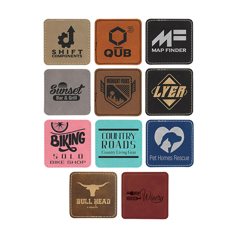 4' x 4' Square Leatherette Coaster