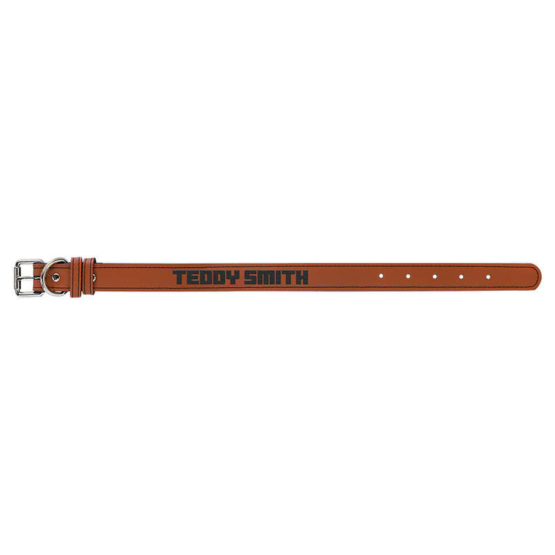 15' x 3/4' Leatherette Pet Collars