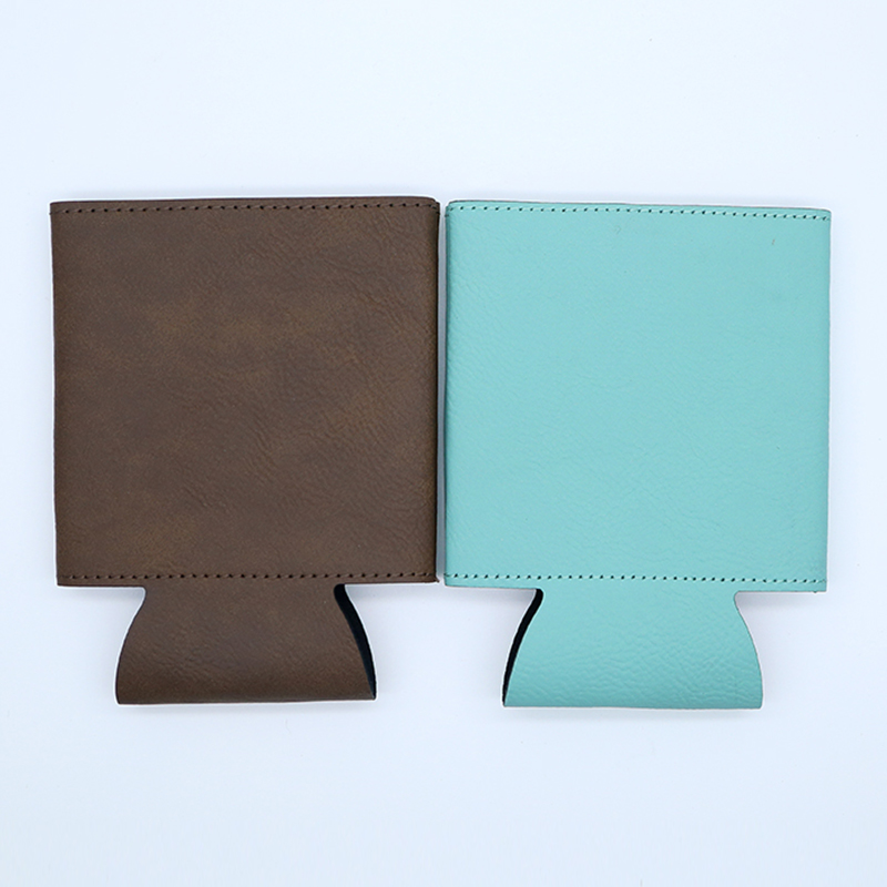 Laserable Leatherette Beverage Holder na may Magnet Laserable Leatherette Beverage Holder na may Magnet