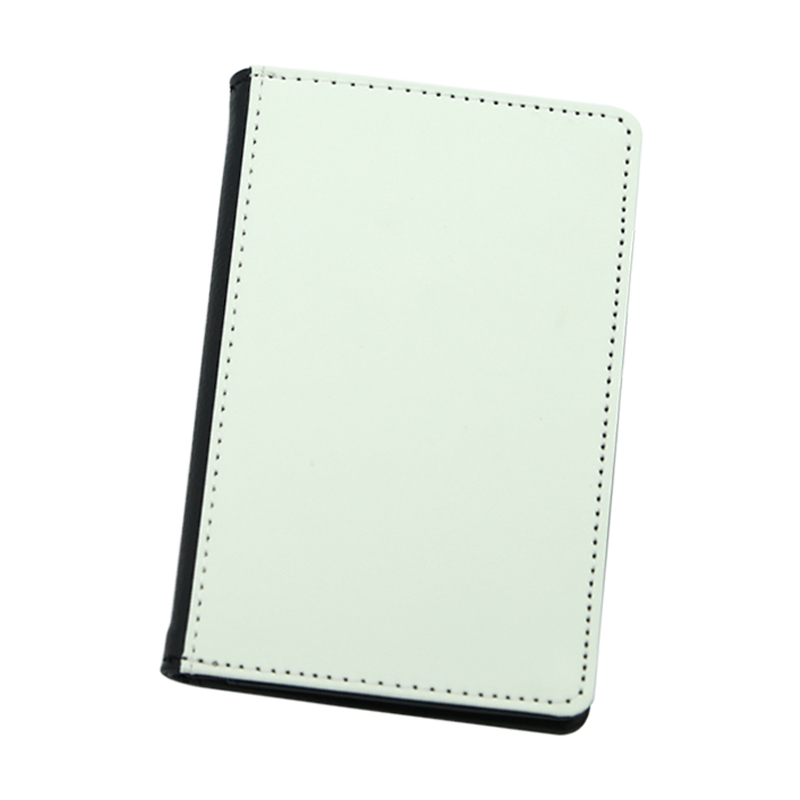 Sublimation Leatherette Passport Case na may panloob na PU Leather