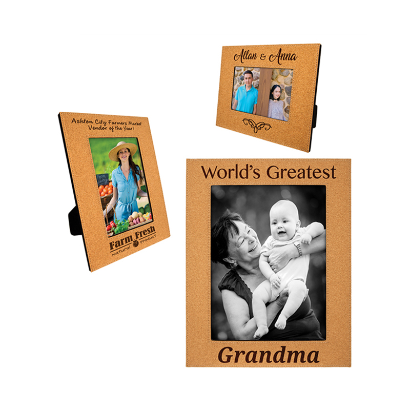 Mga Sample na Set ng Laserable Leatherette Frame