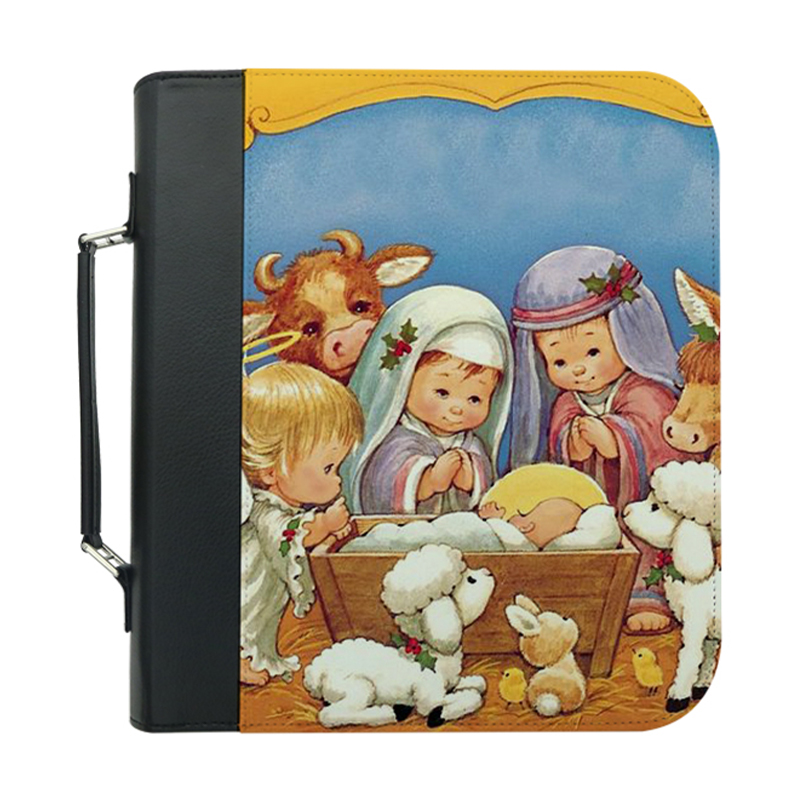 Sublimation Leatherette Book Cover na may Zipper Closure