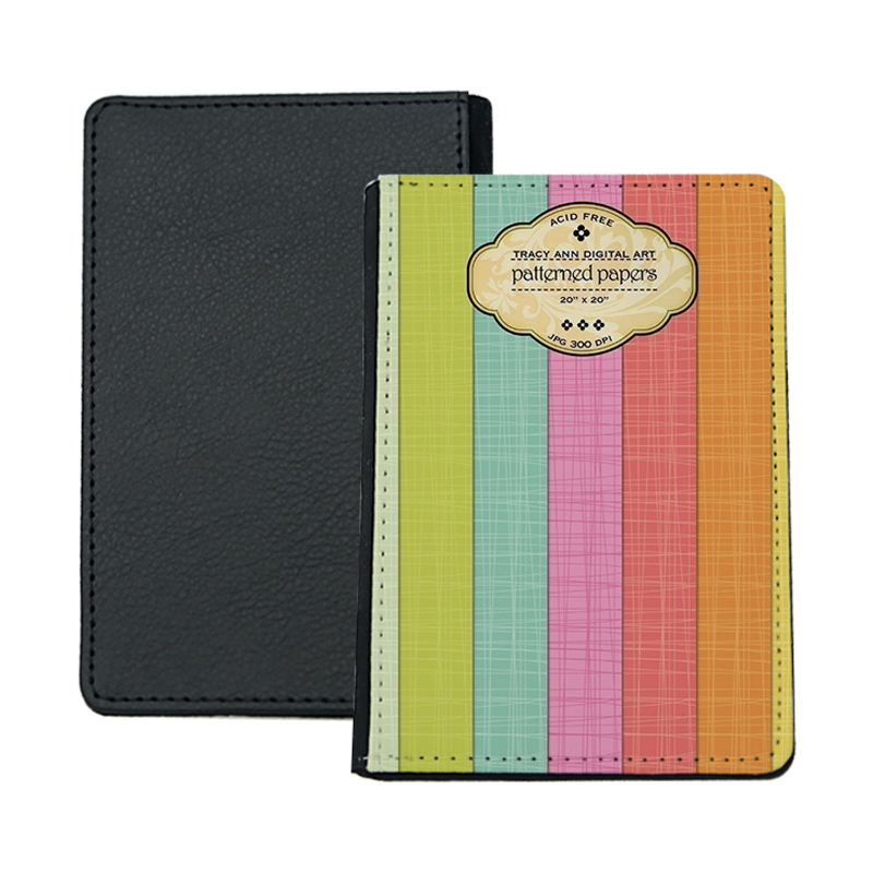 Sublimation Leatherette Passport Case na may Inner Lint Sublimation Leatherette Passport Case na may Inner Lint