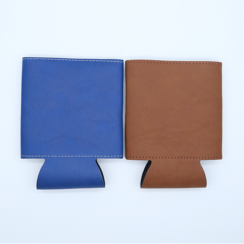 Laserable Leatherette Beverage Holder na may Magnet Laserable Leatherette Beverage Holder na may Magnet