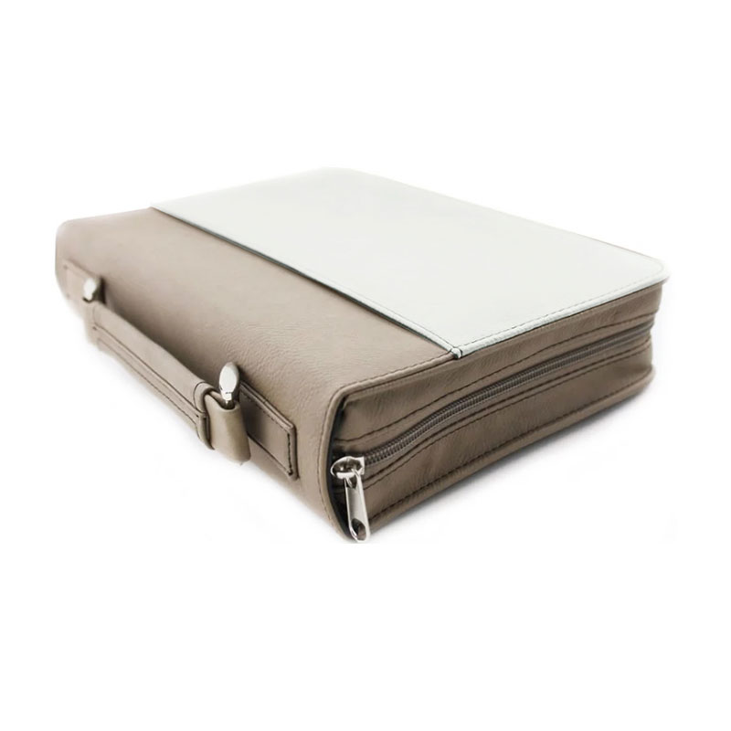 Sublimation Leatherette Book Cover na may Zipper Closure