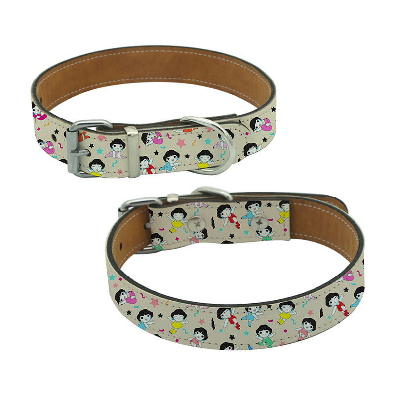 Sublimation Leatherette Dog Collar - XL Sublimation Leatherette Dog Collar - XL