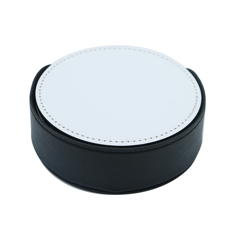 Sublimation PU Leather Mug Coaster -Bilog