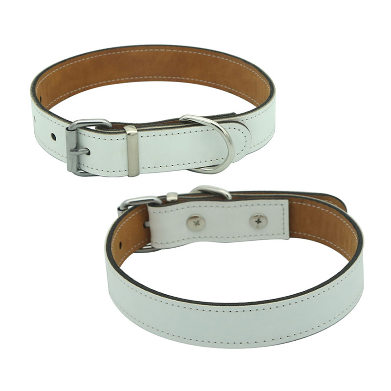 Sublimation Leatherette Dog Collar - S