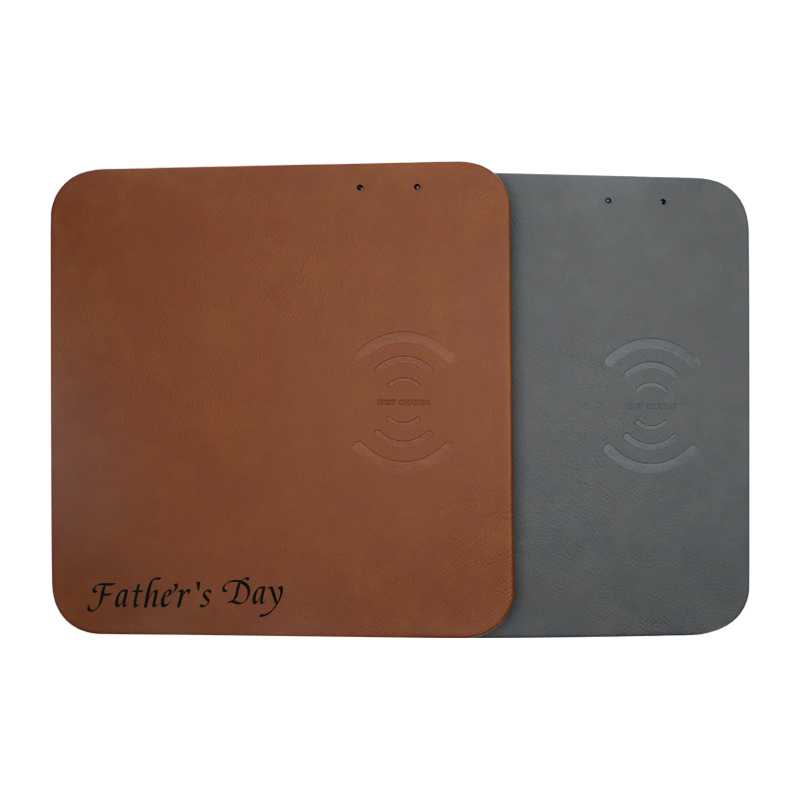 Laserable Leatherette Phone Charging Mat