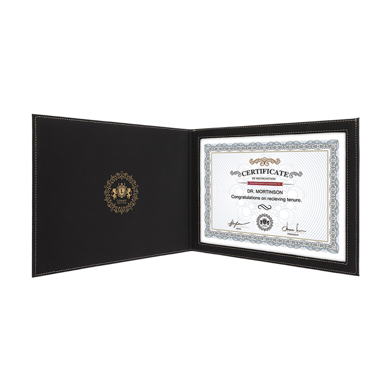 Laserable Leatherette Certificate Holders Laserable Leatherette Certificate Holders