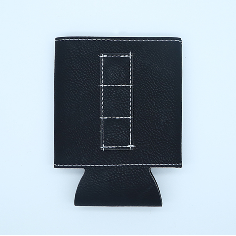 Laserable Leatherette Beverage Holder na may Magnet Laserable Leatherette Beverage Holder na may Magnet