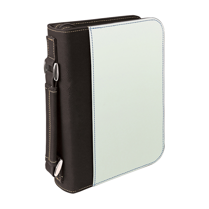 Sublimation Leatherette Book Cover na may Zipper Closure