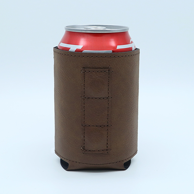 Laserable Leatherette Beverage Holder na may Magnet Laserable Leatherette Beverage Holder na may Magnet