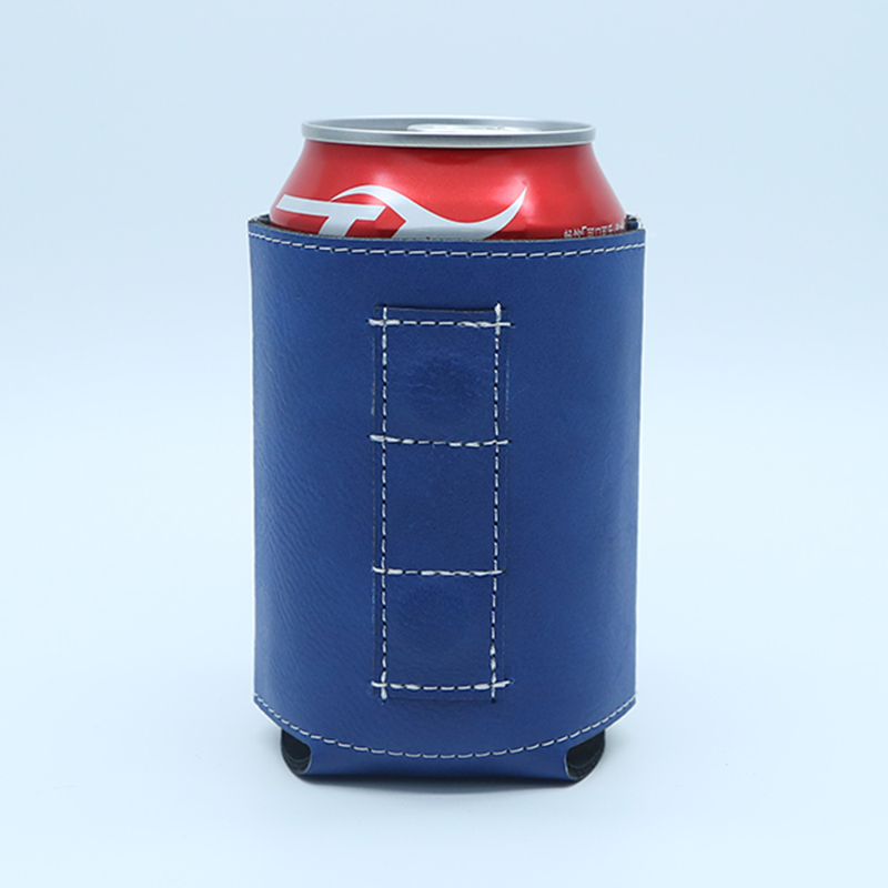 Laserable Leatherette Beverage Holder na may Magnet Laserable Leatherette Beverage Holder na may Magnet