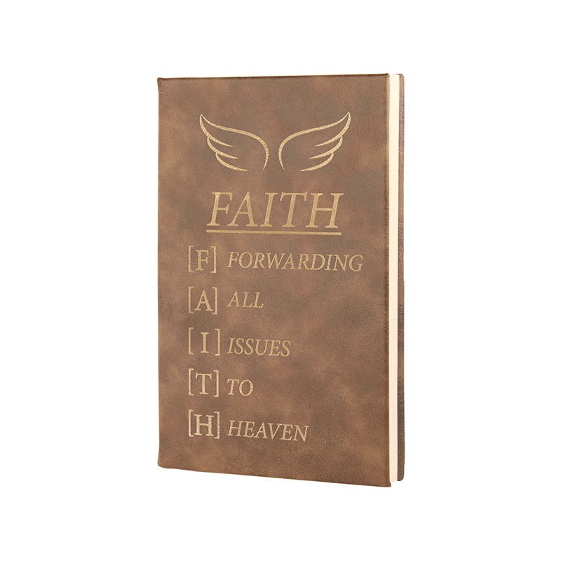 7' x 9 3/4' Leatherette Journal
