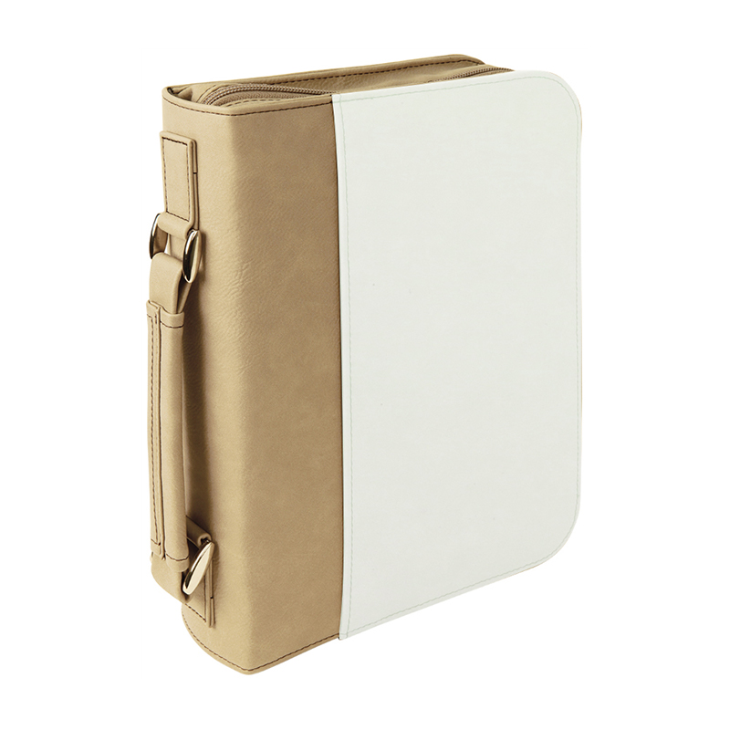 Sublimation Leatherette Book Cover na may Zipper Closure