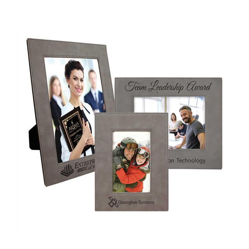 Mga Sample na Set ng Laserable Leatherette Frame