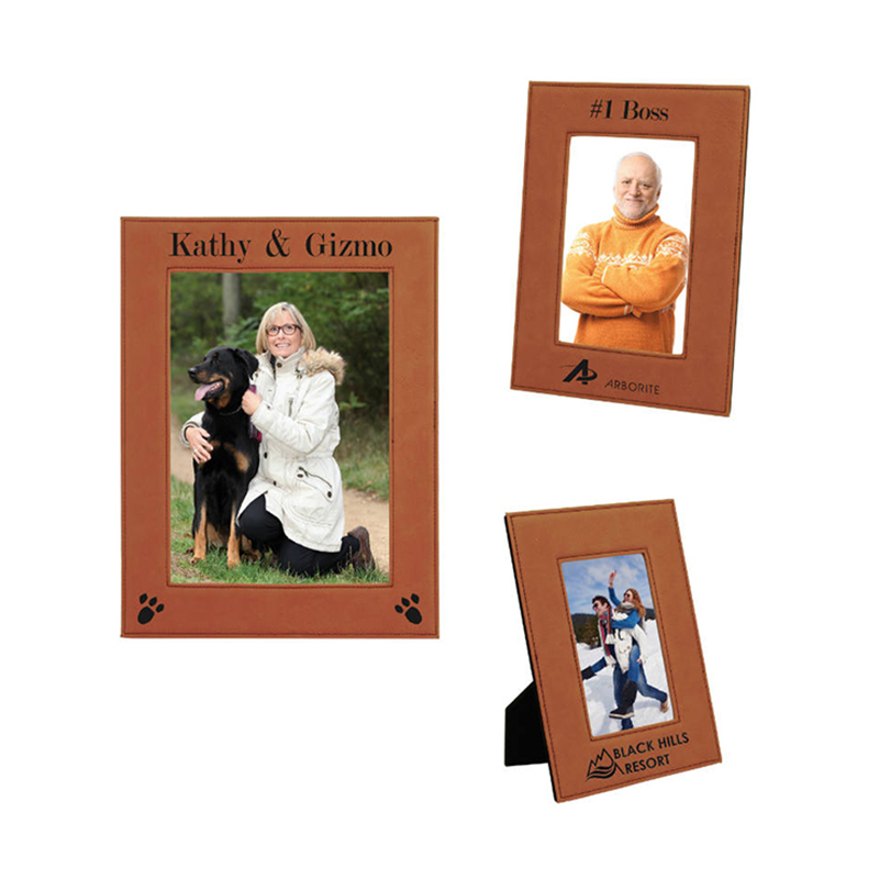 Mga Sample na Set ng Laserable Leatherette Frame