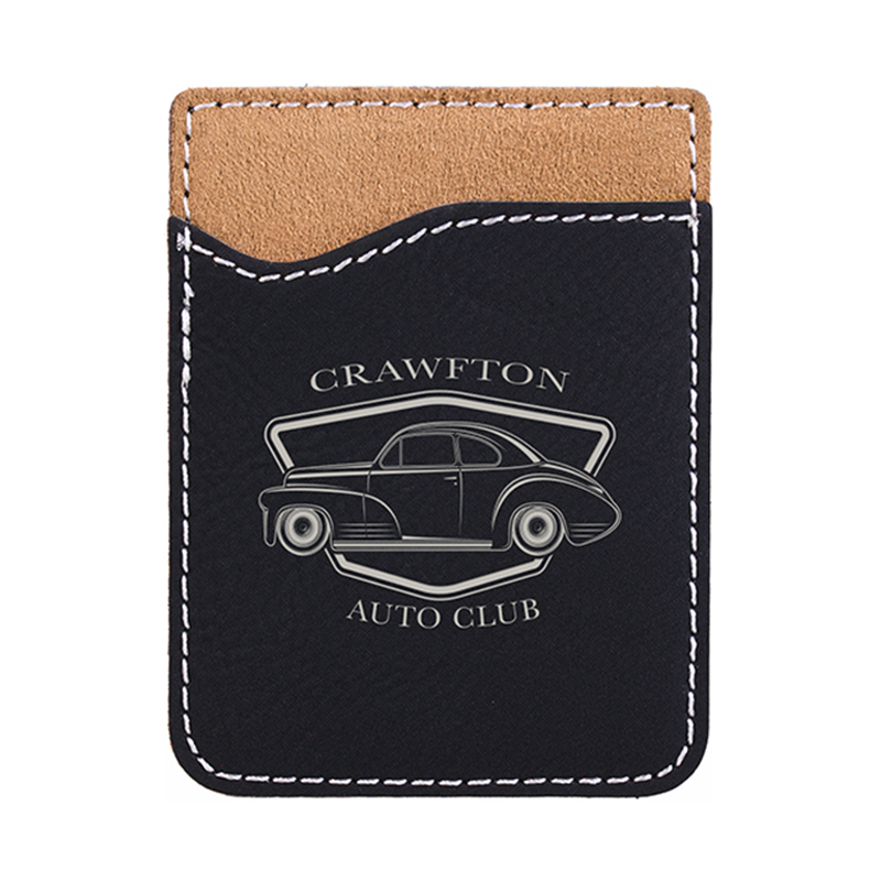 Laserable Leatherette Cell Phone Wallets Laserable Leatherette Cell Phone Wallets