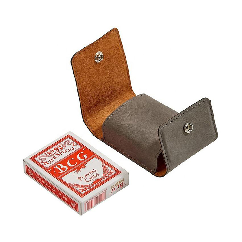 Laserable Leatherette Playing Card Box