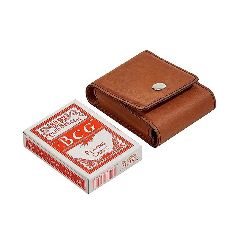 Laserable Leatherette Playing Card Box