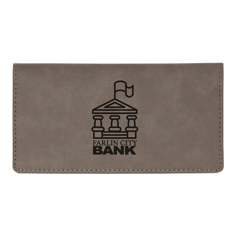 Laserable Leatherette Checkbook Covers