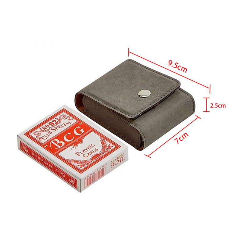 Laserable Leatherette Playing Card Box