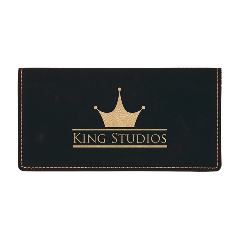 Laserable Leatherette Checkbook Covers