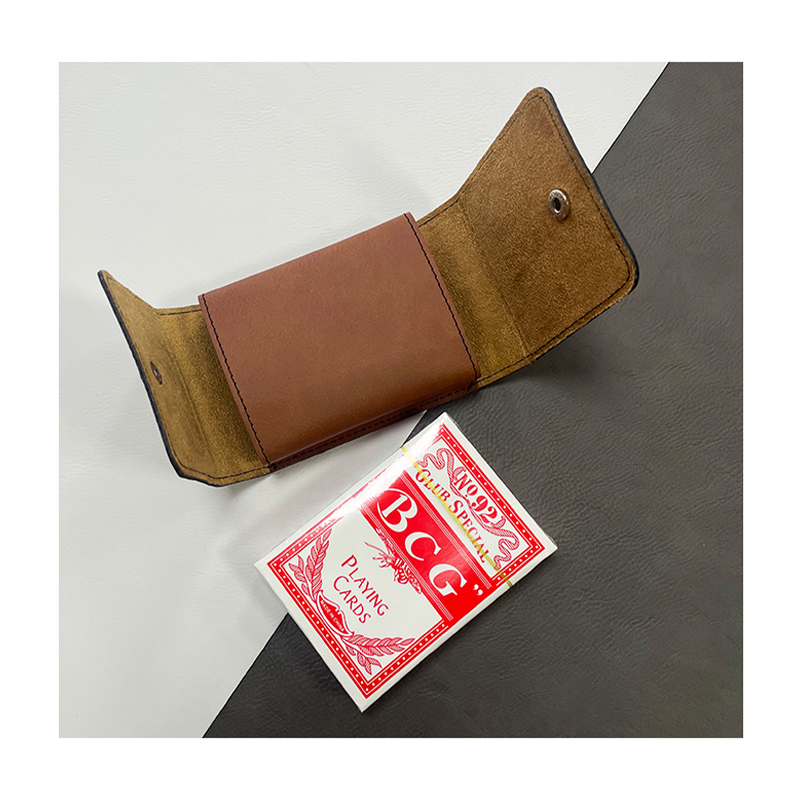 Laserable Leatherette Playing Card Box