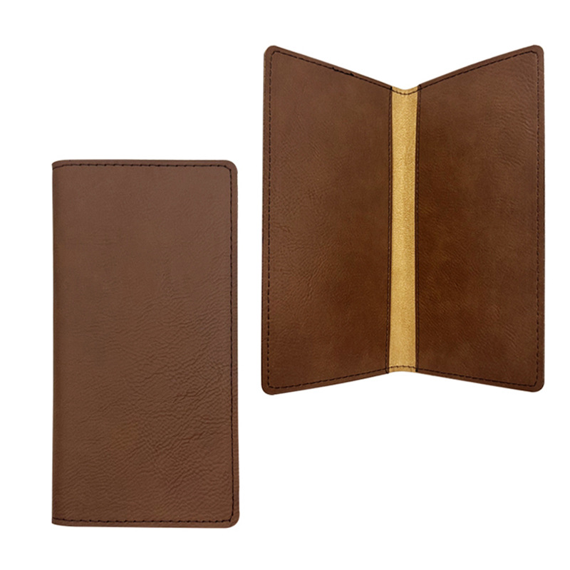 Laserable Leatherette Checkbook Covers