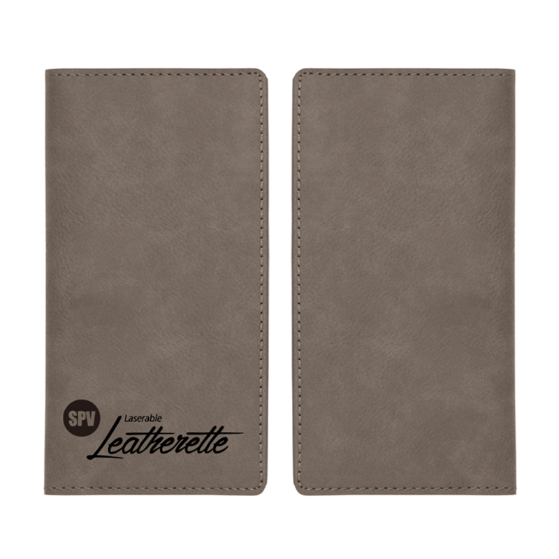 Laserable Leatherette Checkbook Covers