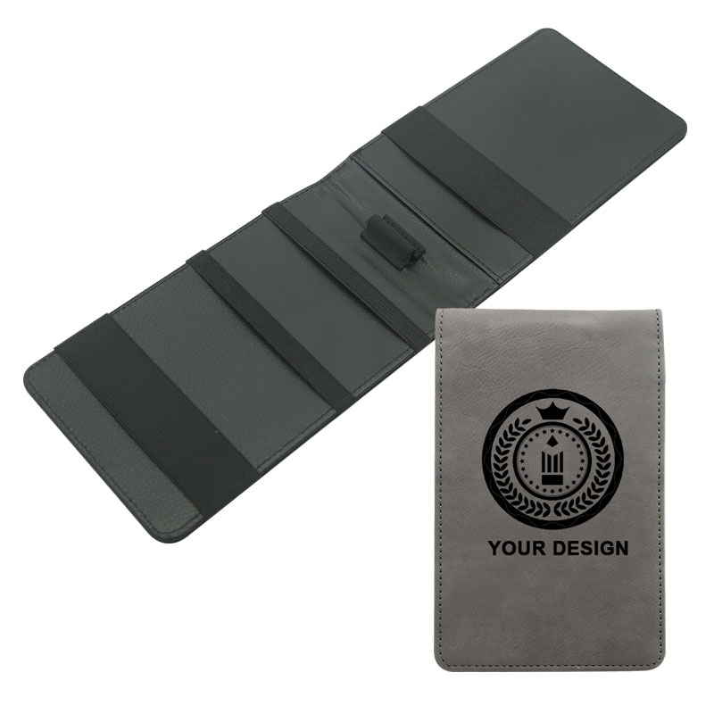 Laserable Leatherette Golf Scorecard Holder