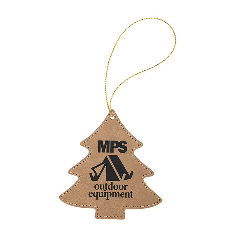 Laserable Leatherette Tree Ornament Laserable Leatherette Tree Ornament