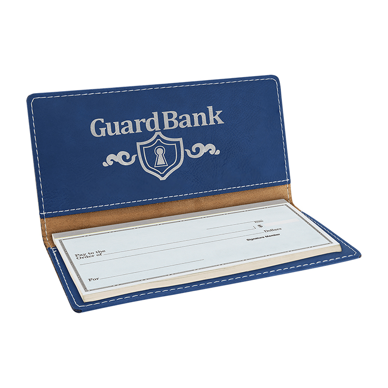 Laserable Leatherette Checkbook Covers