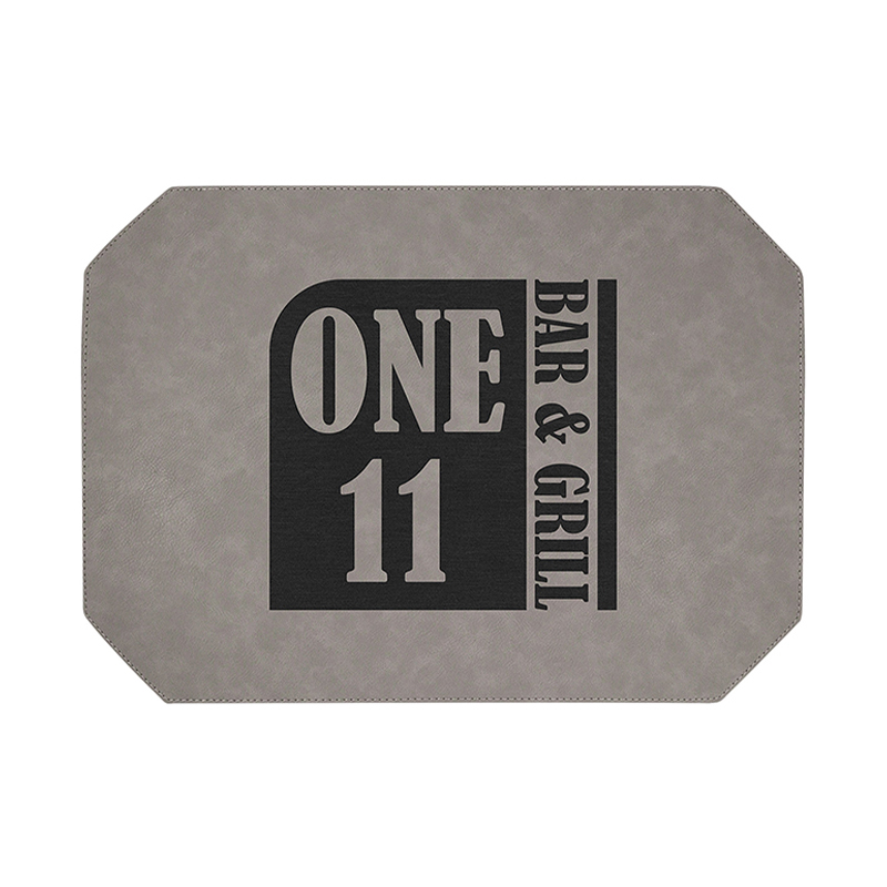 Laserable Leatherette Placemats