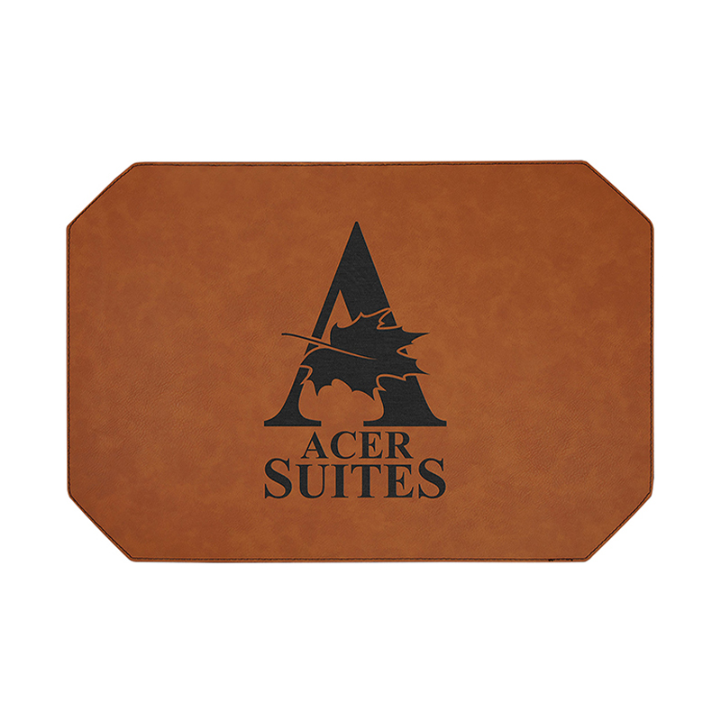 Laserable Leatherette Placemats