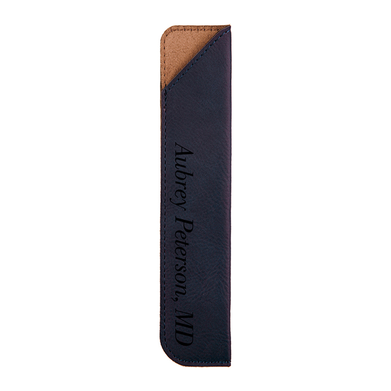 Laserable Leatherette Pen Sleeve Laserable Leatherette Pen Sleeve
