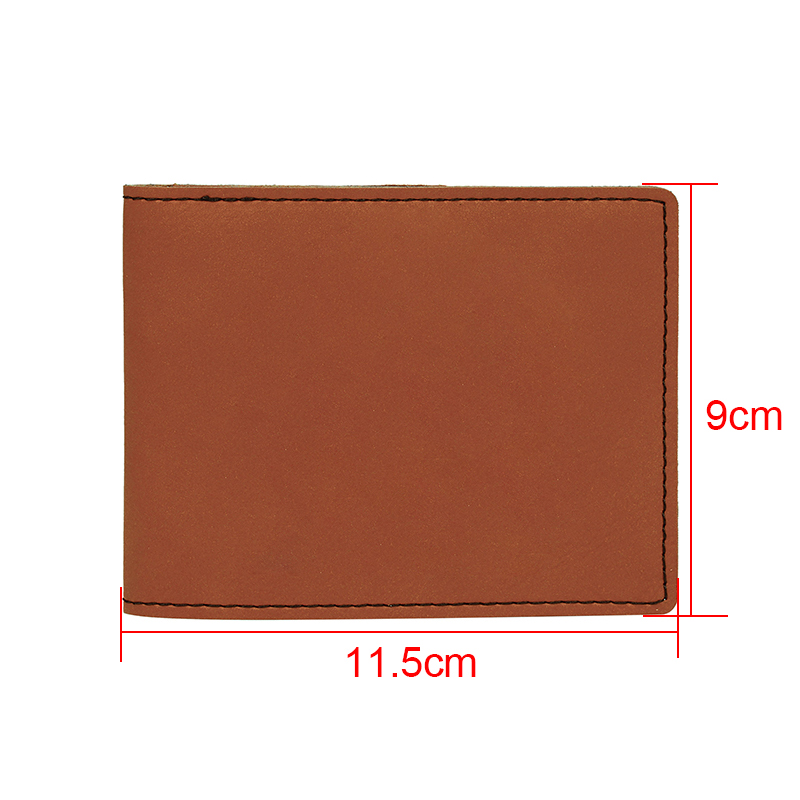 Laserable Leatherette Bifold Wallet