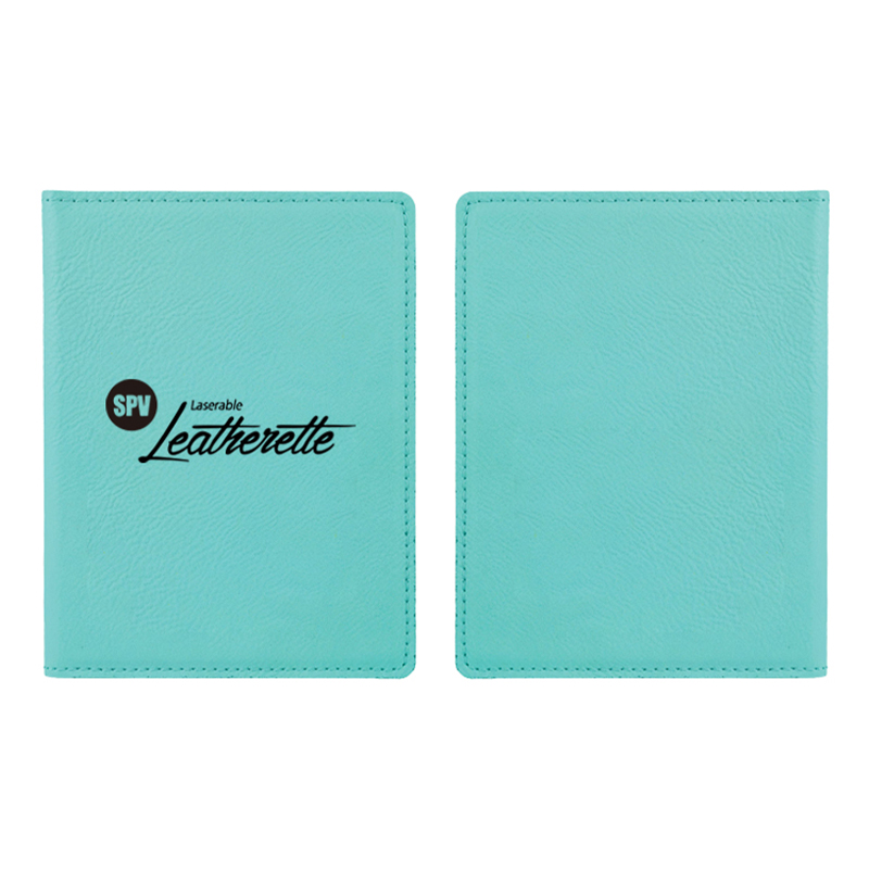 Laserable Leatherette Passport Holders