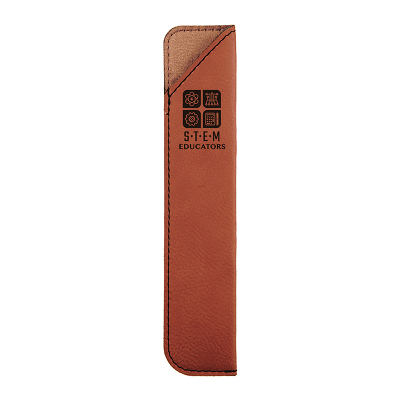 Laserable Leatherette Pen Sleeve Laserable Leatherette Pen Sleeve