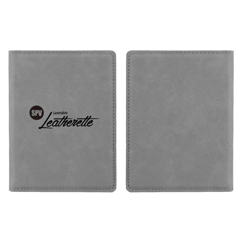 Laserable Leatherette Passport Holders