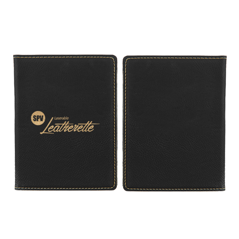 Laserable Leatherette Passport Holders