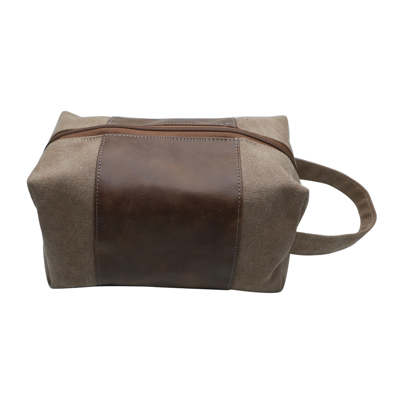 Laserable Leatherette Toiletry Bag