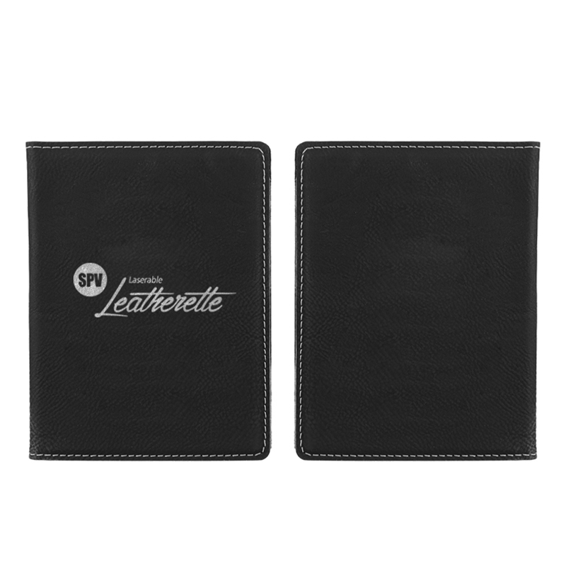 Laserable Leatherette Passport Holders
