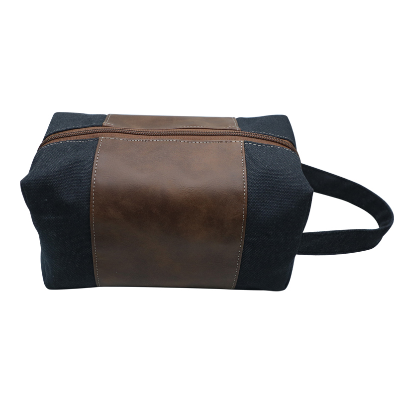 Laserable Leatherette Toiletry Bag