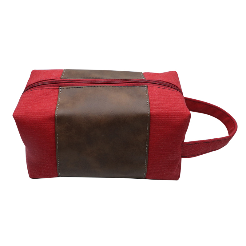 Laserable Leatherette Toiletry Bag