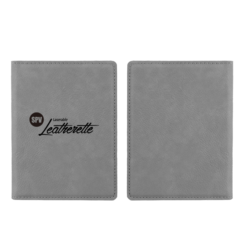 Laserable Leatherette Passport Holders